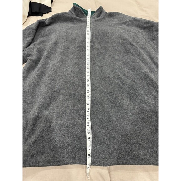 Aston Martin Vintage 90s Sweater Men XXL Black Quarter Zip Fleece Sweater F1 Y2K - Picture 7 of 7